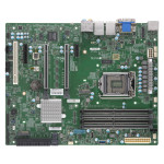 Материнская плата Supermicro X11SCA-F (LGA 1151, Intel C246, 4xDDR4 DIMM, ATX, RAID SATA: 0,1,10,5)