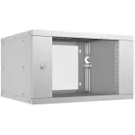 Шкаф коммутационный настенный Cabeus WSC-05D-6U55/45 (6U, 550x320x450мм, IP20, 30кг)