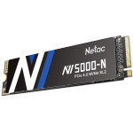 Жесткий диск SSD 500Гб Netac (M.2, 4800/2700 Мб/с, 440000 IOPS, PCI-E, для ноутбука и настольного компьютера)