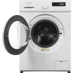 Стиральная машина Hyundai WME6004(фронтальная узкая, класс стирки/отжима/э.потребления: A/C/A+++ , макс: 6кг, 1000 об/мин, инвертер, защита: частичная, 59.5x85x39см, белый)