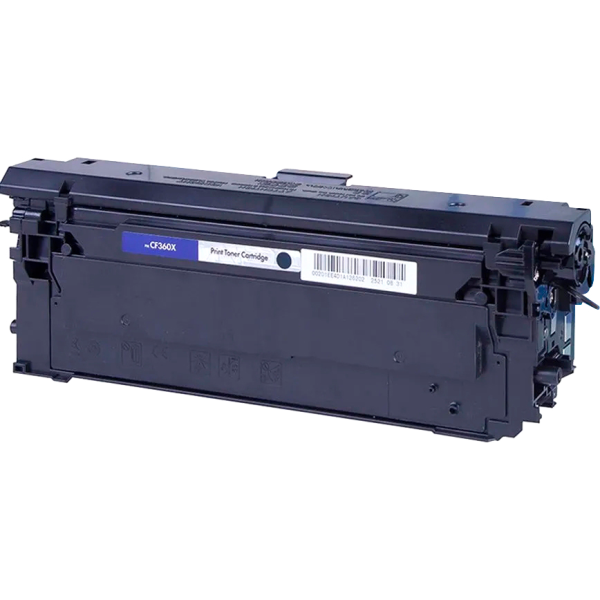Тонер-картридж NV Print НР CF360X (черный; LaserJet Color M552dn, M553dn, M553n, M553x, MFP-M577dn, M57)