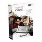 Внешний жесткий диск SSD 500Гб Kingston (2000/2000 Мб/с, USB 3.2 Gen 2 Type-C, внешний)