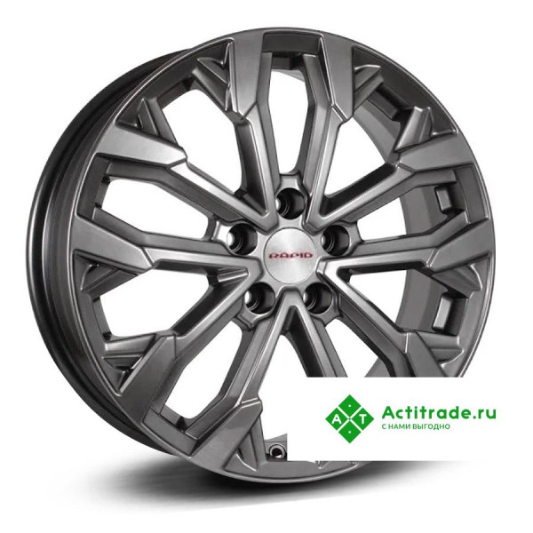 КиК Морейн R17/6.5J PCD 5x112 ET 38 ЦО 66,6 антрацитовый