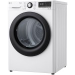 Сушильная машина LG DC90V3V6W (Heat Pump (тепловой насос), A++, макс.загрузка 9 кг, 14 программ, уровень шума 64 дБ)