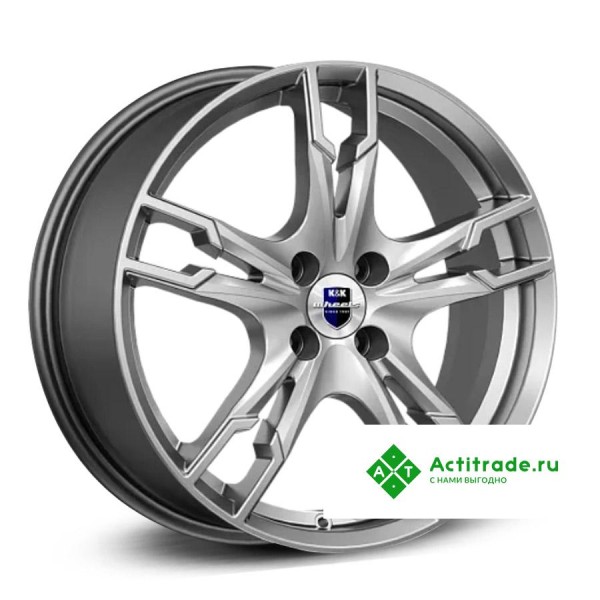 КиК Солар-Оригинал R17/7J PCD 5x114,3 ET 48,5 ЦО 67,1 антрацитовый