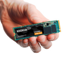 Жесткий диск SSD 500Гб Kioxia Exceria (M.2 2280, 2100/1700 Мб/с, 400000 IOPS, PCI Express) [LRC20Z500GG8]