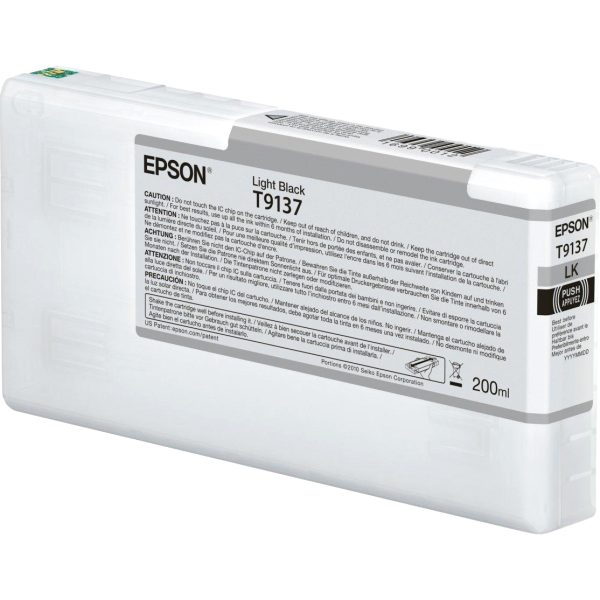 Картридж Epson C13T913700 (серый; 200мл; Epson SureColor SC-P5000, SC-P5000 Spectro, SC-P5000V, SC-P5000V Spectro)