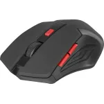 Мышь DEFENDER Accura MM-275 Black-Red USB (радиоканал, 1600dpi)
