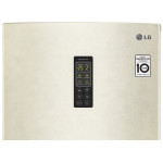 Холодильник LG GA-B419SEUL (No Frost, A+, 2-камерный, объем 354:230/124л, инверторный компрессор, бежевый)
