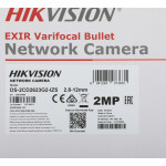 Камера видеонаблюдения Hikvision DS-2CD2623G2-IZS (IP, уличная, цилиндрическая, 2Мп, 2.8-12мм, 1920x1080, 25кадр/с, 130,3°)