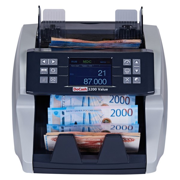 Счетчик купюр DoCash 3200 Value