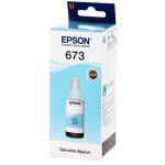 Картридж Epson C13T67354A (светло-голубой; 70стр; 70мл; L800)