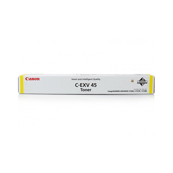 Картридж Canon C-EXV45 Y (6948B002) (желтый; 52000стр; Canon imageRUNNER ADVANCE C7260i, Canon imageRUNNER ADVANCE C7270i, Canon imageRUNNER ADVANCE C7280i)