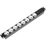 Блок распределения питания ЦМО БР-16-008 (10А, горизонтальное, 8xSchuko, базовые, C14)