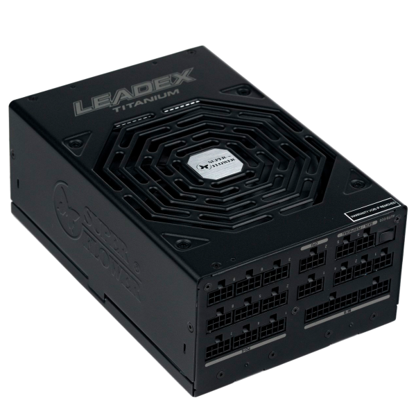 Блок питания Super Flower Leadex Titanium (SF-1600F14HT) 1600W (ATX, 1Вт, 20+4 pin, ATX12V 2.3 / EPS12V, 1 вентилятор, TITANIUM)
