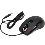 Мышь A4Tech X-718BK Black USB (кнопок 7, 3000dpi)