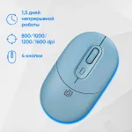 Клавиатура и мышь Oklick S265W (кнопок 4, 1600dpi)