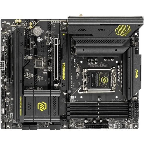Материнская плата MSI MAG B860 TOMAHAWK WIFI (Socket-1851, xDDR4 DIMM, ATX, RAID SATA: 0,1,10,5)