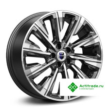 КиК Галего R19/7.5J PCD 5x108 ET 45 ЦО 67,1 черный с полированной лицевой поверхностью