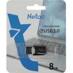 Накопитель USB Netac NT03U197N-008G-20BK