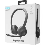 Гарнитура Logitech Stereo Headset H390 (оголовье, USB, 2.33м, накладные, USB, 197г)