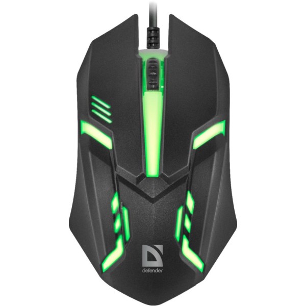 Мышь DEFENDER Hit MB-550 Black USB (1200dpi)