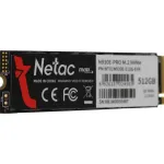 Жесткий диск SSD 512Гб Netac N930E Pro (2280, 2080/1700 Мб/с, 200000 IOPS, PCI-E, для ноутбука и настольного компьютера)
