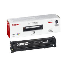 Картридж Canon 718BK (черный; 6800стр; LBP7200, MF8330, 8350)