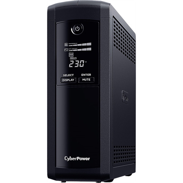 ИБП CyberPower VP1200ELCD (линейно-интерактивный, 1200ВА, 720Вт, 4xCEE 7 (евророзетка))