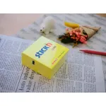 Блок самоклеящийся Hopax 21010 (бумага, желтый, 76x76мм, 400листов, 70г/м2)