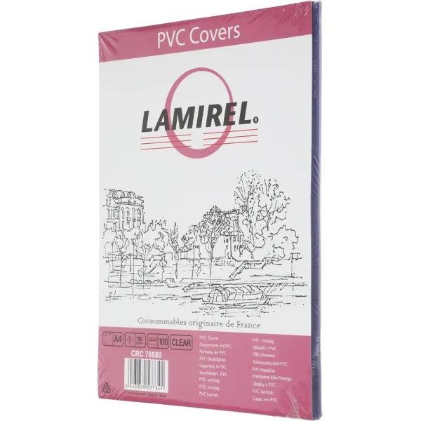 Обложка Fellowes Lamirel LA-7868001 (A4, прозрачный, 150мкм)