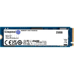 Жесткий диск SSD 250Гб Kingston NV2 (2280, 3000/1300 Мб/с, PCI-E, для ноутбука и настольного компьютера)