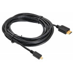 Кабель аудио-видео Buro (прямой HDMI (m), прямой Micro HDMI (m), HDM: ver 1.4, 5м)