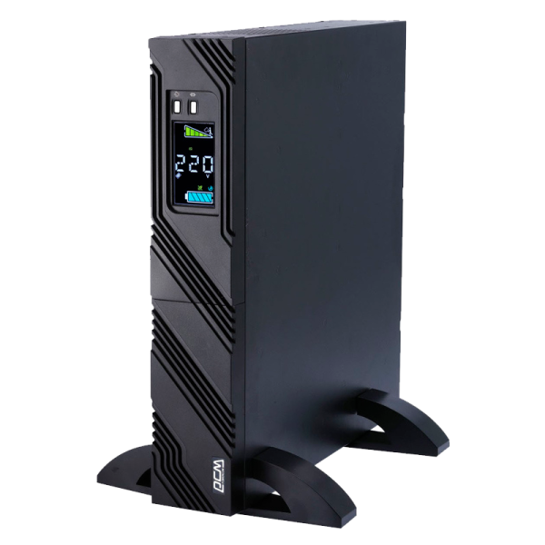 ИБП Powercom Smart King Pro+ SPR-1000 LCD (Line-Interactive, 1000ВА, 800Вт, 8xIEC 320 C13 (компьютерный))