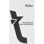 Внешний жесткий диск Внешний SSD 2Гб Netac ZX20 (2.5