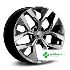 Скад Ламберт R18/7.5J PCD 5x112 ET 40 ЦО 57,1 графитовый с полированной лицевой поверхностью [4170513]