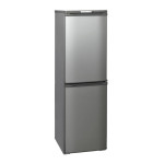 Холодильник Бирюса Б-M120 (A, 2-камерный, объем 205:125/80л, 48x165x60.5см, серебристый)