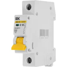 Авт. выкл. IEK 1P 10A х-ка C 4,5kA [MVA20-1-010-C]