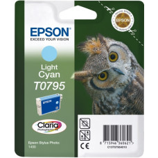 Чернильный картридж Epson C13T07954010 (светло-голубой; 11,1стр; 11мл; P50, PX660)