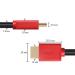 Кабель Greenconnect (HDMI (m), HDMI (m), 1м)