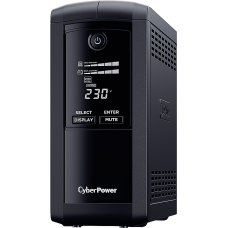 ИБП CyberPower VP1000ELCD (Line-Interactive, 1000ВА, 550Вт, 4xCEE 7 (евророзетка)) [VP1000ELCD]