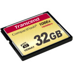 Карта памяти CF 32Гб Transcend (160Мб/с, 1000x)