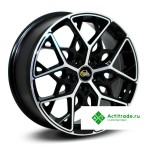 Cross Street CR-20 R17/7J PCD 5x112 ET 40 ЦО 57,1 черный с полированной лицевой поверхностью