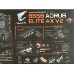 Материнская плата Gigabyte B550 AORUS ELITE AX V2 (AM4, B550, 4xDDR4 DIMM, ATX, RAID SATA: 0,1,10)