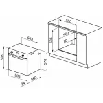 Духовой шкаф Korting OGG 741 CRB