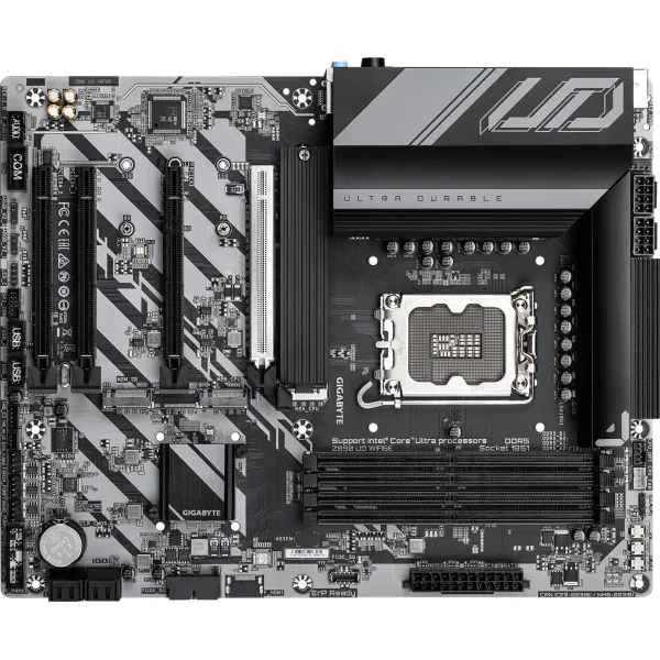 Материнская плата Gigabyte Z890 UD WIFI6E (Socket-1851, xDDR4 DIMM, ATX, RAID SATA: 0,1,10,5)