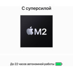 Ноутбук Apple MacBook Air (Apple M2 (8 core CPU/10 core GPU) 2.42 ГГц/8 ГБ LPDDR5 6400 МГц/13.6