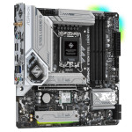 Материнская плата ASRock B760M STEEL LEGEND WIFI (LGA1700, Intel B760, 4xDDR5 DIMM, microATX, RAID SATA: 0,1,10,5)