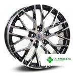 RST R077 R17/6.5J PCD 5x114,3 ET 45 ЦО 54,1 черный с полированной лицевой поверхностью