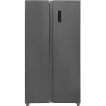 Холодильник Kraft KF-MS4801XI (No Frost, A++, 2-камерный, Side by Side, объем 500:330/170л, инверторный компрессор, серый)